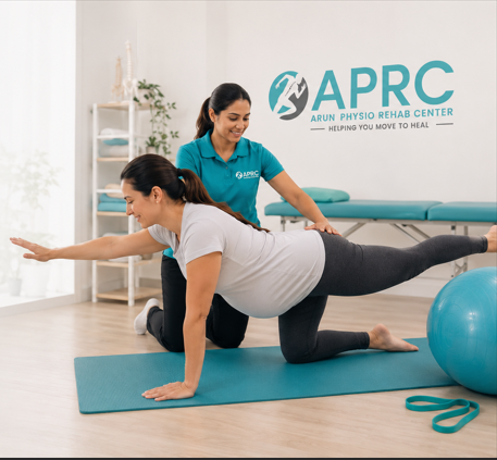 APRC physiotherapist providing women's health physiotherapy