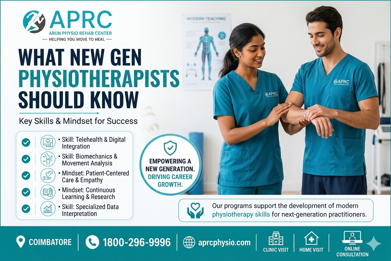 What New Gen Physiotherapists Should Know: Skills, Mindset, Ethics, and Career Growth for the Future of Physiotherapy